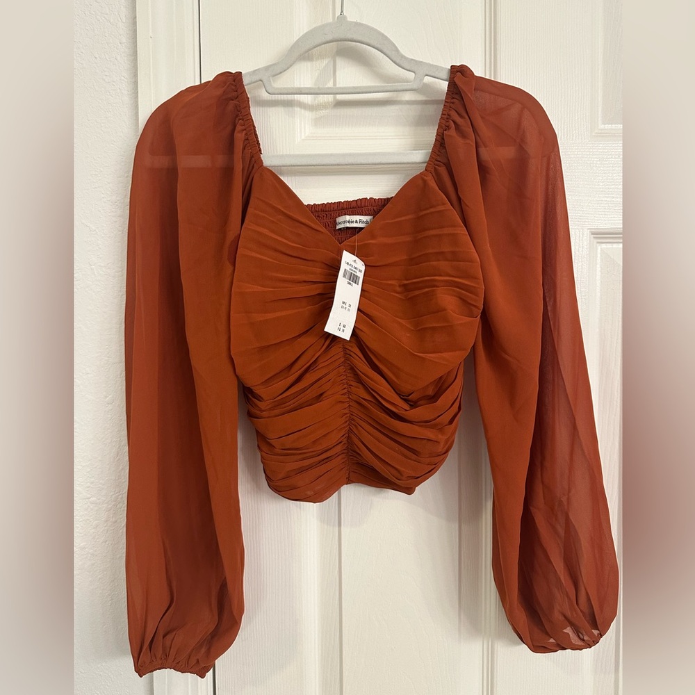 Abercrombie & Fitch ruched top